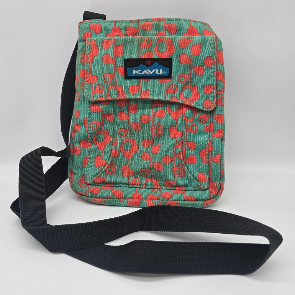Kavu Bag Crossbody Canvas Outdoor Chic Streetwear Adventure Utility Green Travel